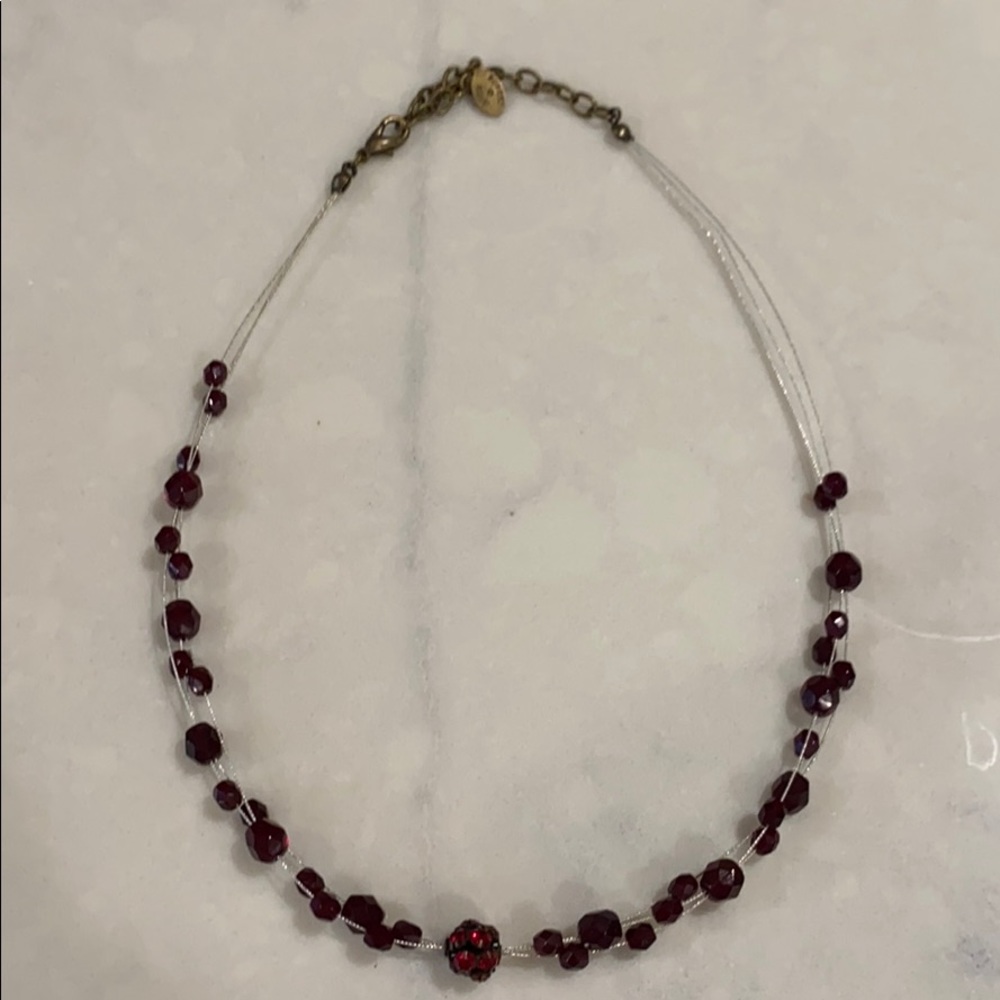 Choker style necklace